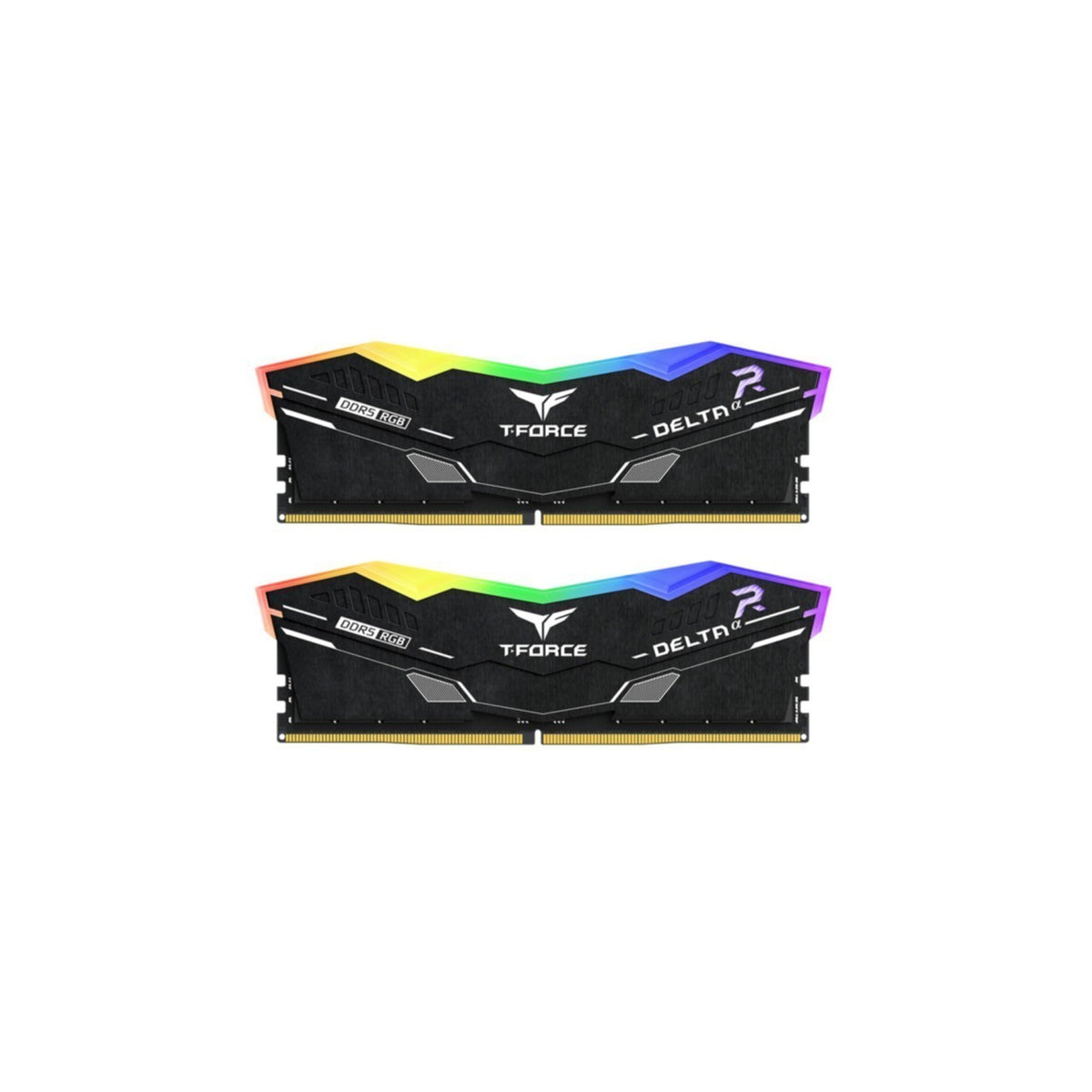 DDR5 32GB KIT 2x16GB PC 6000 Team T-Force Delta RGB CL30 FF7D532G6000HC30DC01 schwarz