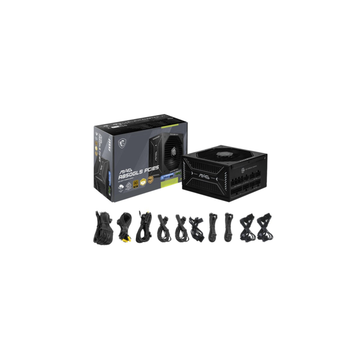 PC- Netzteil MSI MAG A850GLS PCIE 5 306-7ZPIY11-CE0 850W, Bild 5