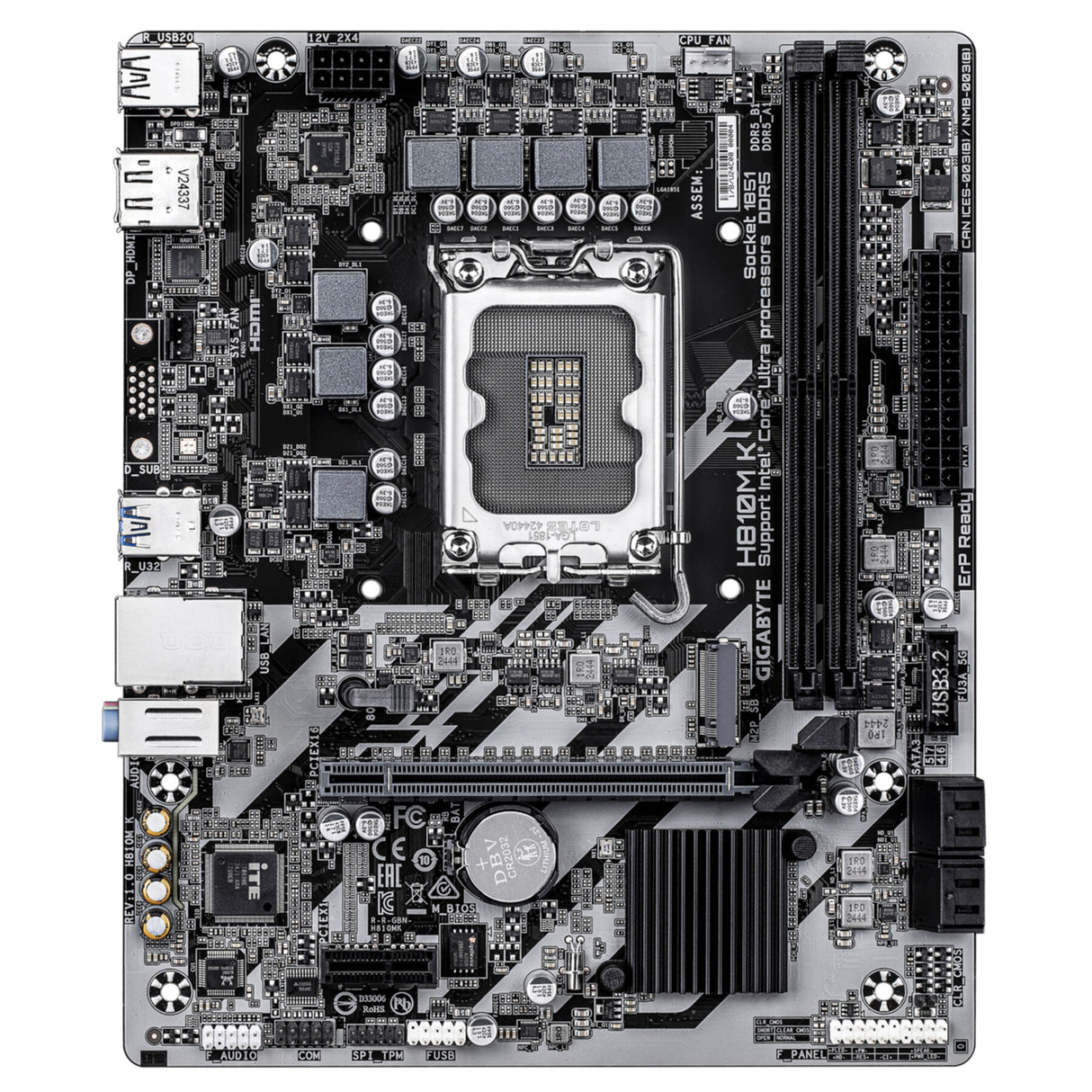 Gigabyte GA-H810M K (1851) (D)