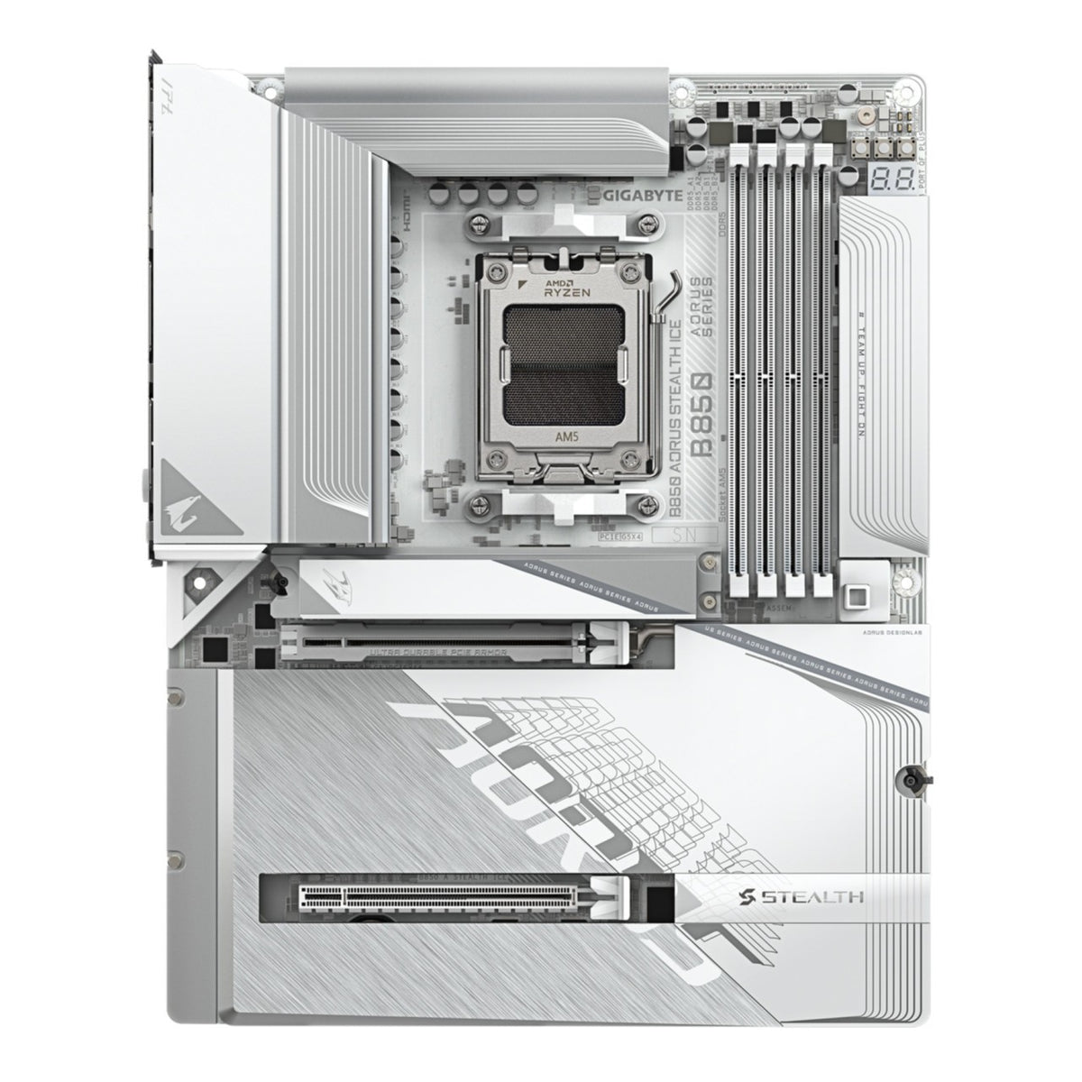 Gigabyte GA-B850 A STEALTH ICE (AM5) (D), Bild 2