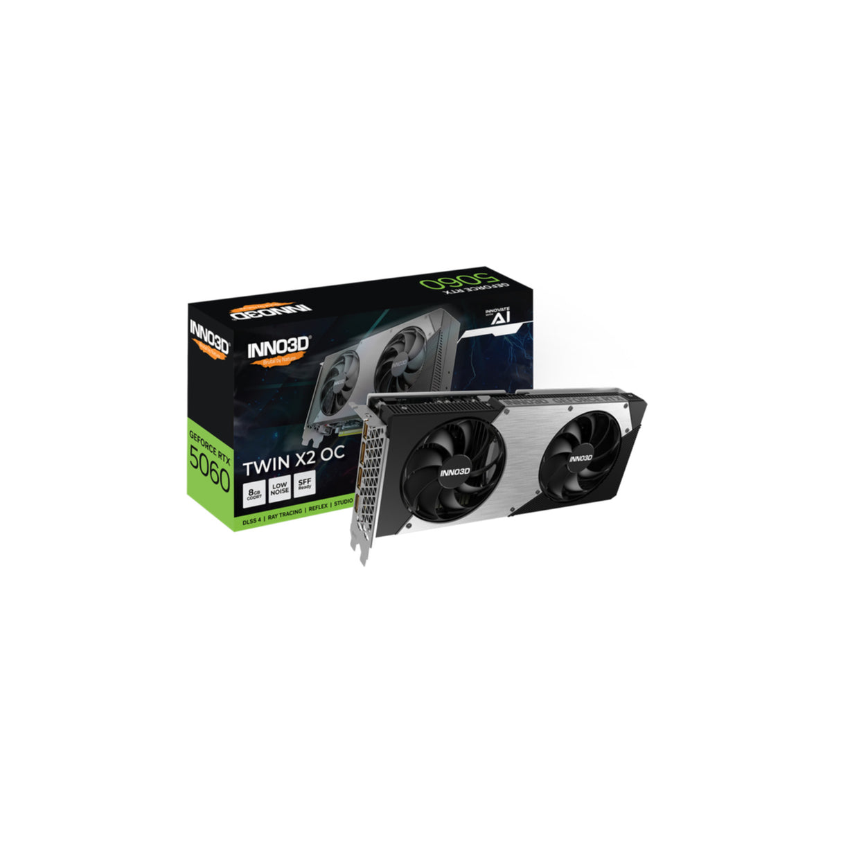 VGA Inno3D GeForce® RTX 5060 8GB Twin X2 OC