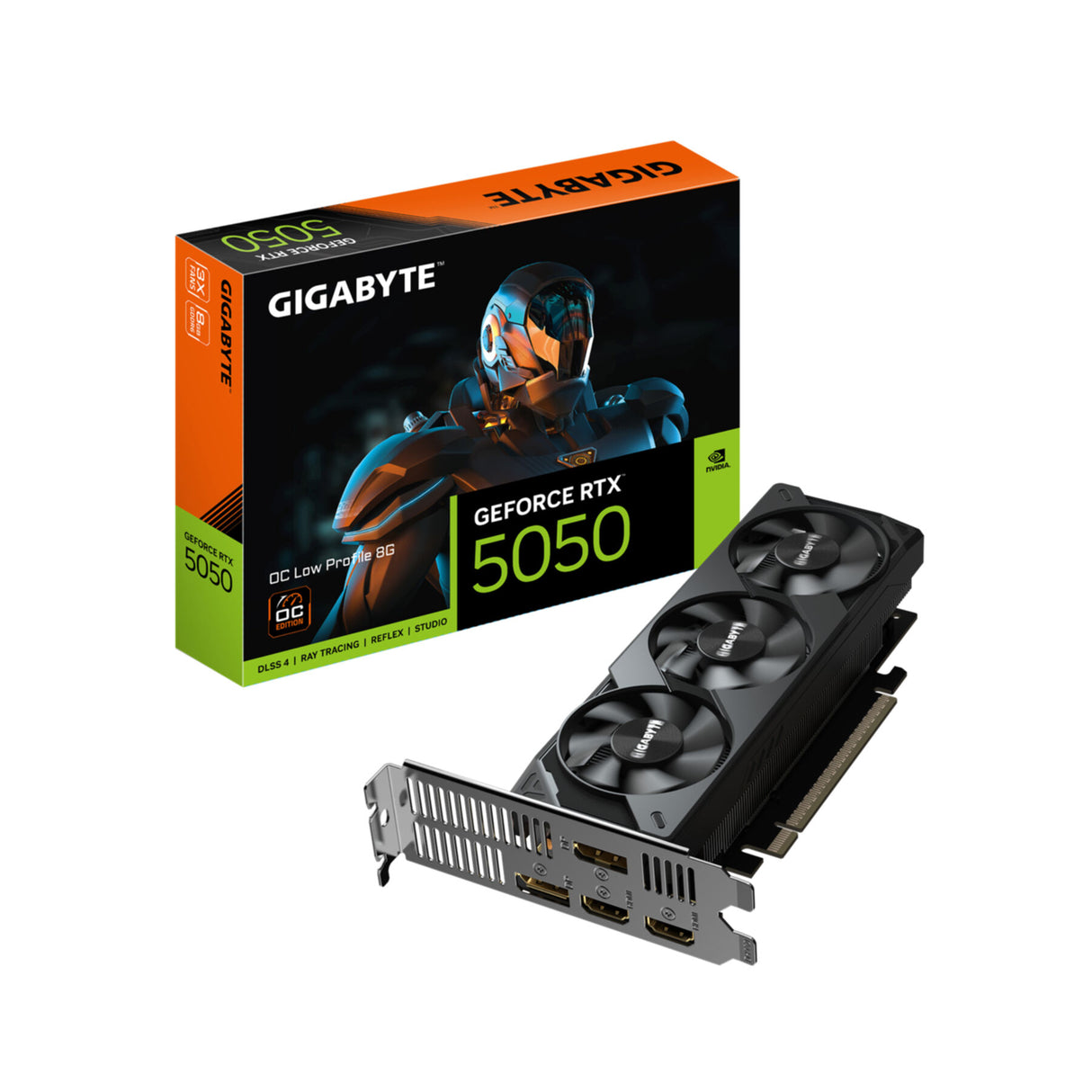 VGA Gigabyte GeForce® RTX 5050 8GB OC Low Profile