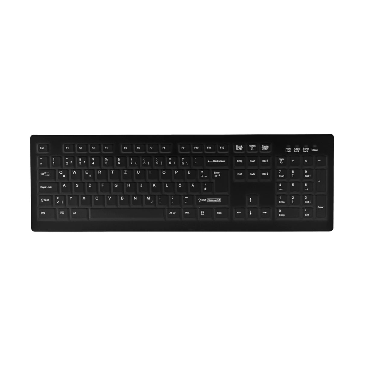 Keyboard Cherry Medical Active Key AK-C8100 wireless black (AK-C8100F-FU1-B/GE)