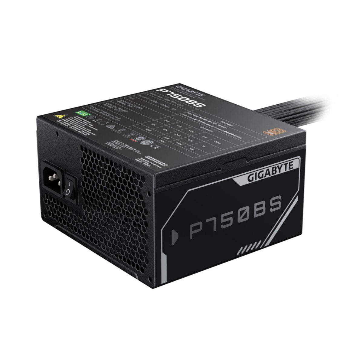 PC- Netzteil Gigabyte GP-P750BS 750W Bronze, Bild 4