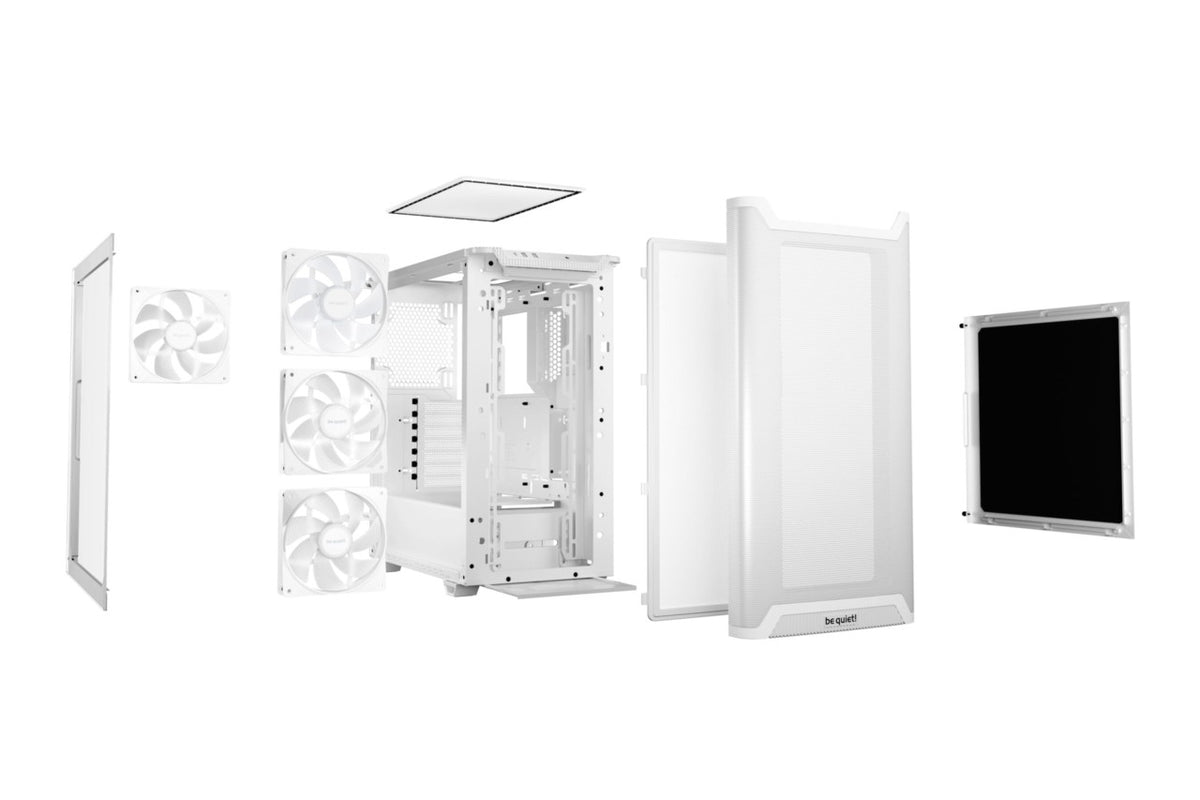 PC- Gehäuse BeQuiet Pure Base 501 LX white, Bild 3