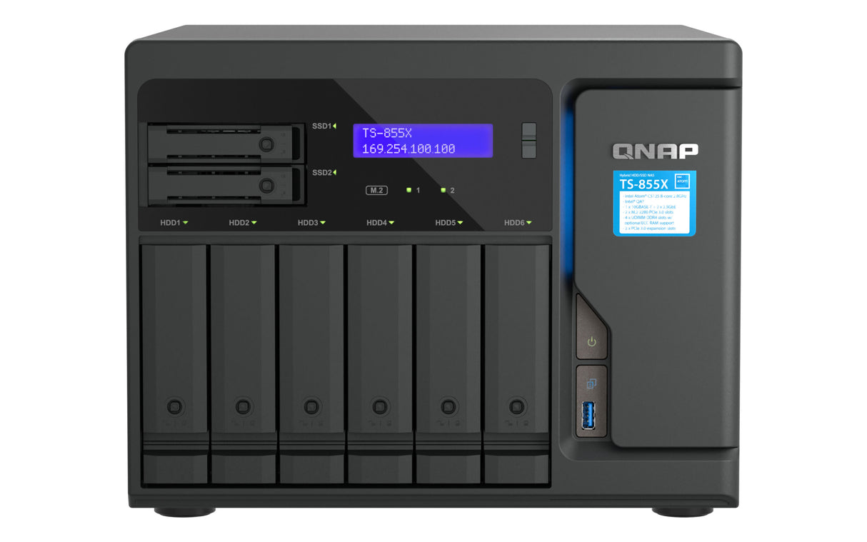 NAS Server QNAP TS-855X-8G 8-Bay