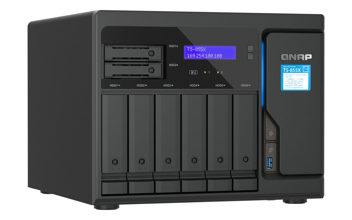 NAS Server QNAP TS-855X-8G 8-Bay, Bild 3