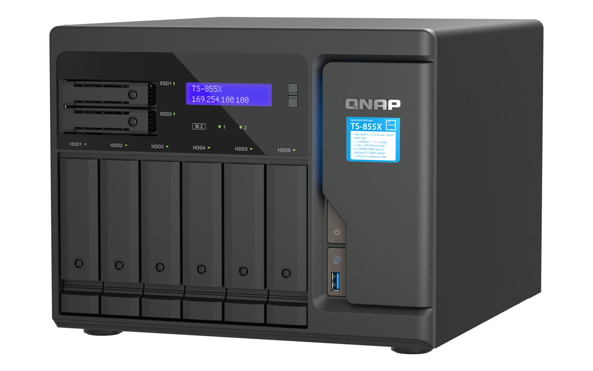 NAS Server QNAP TS-855X-8G 8-Bay