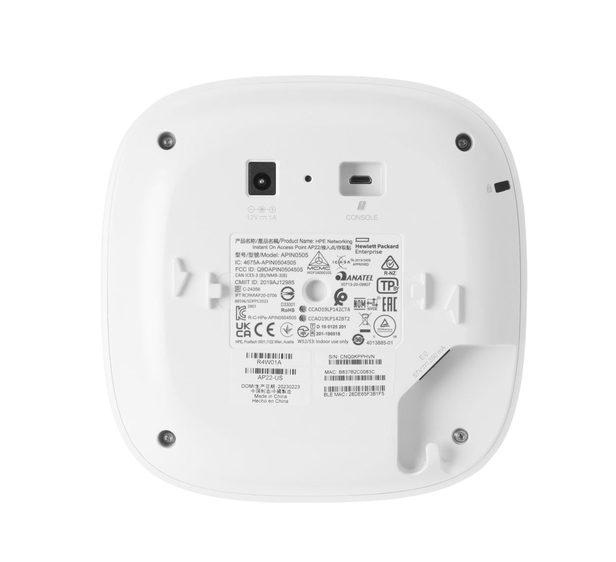 HPE Networking Instant On AP22 Accesspoint (R6M50A), Bild 3