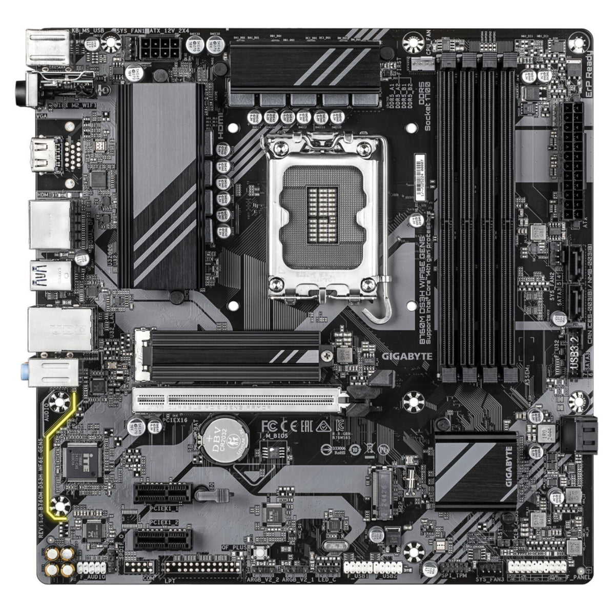 Gigabyte GA-B760M DS3H WF6E GEN5 (1700) (D), Bild 2
