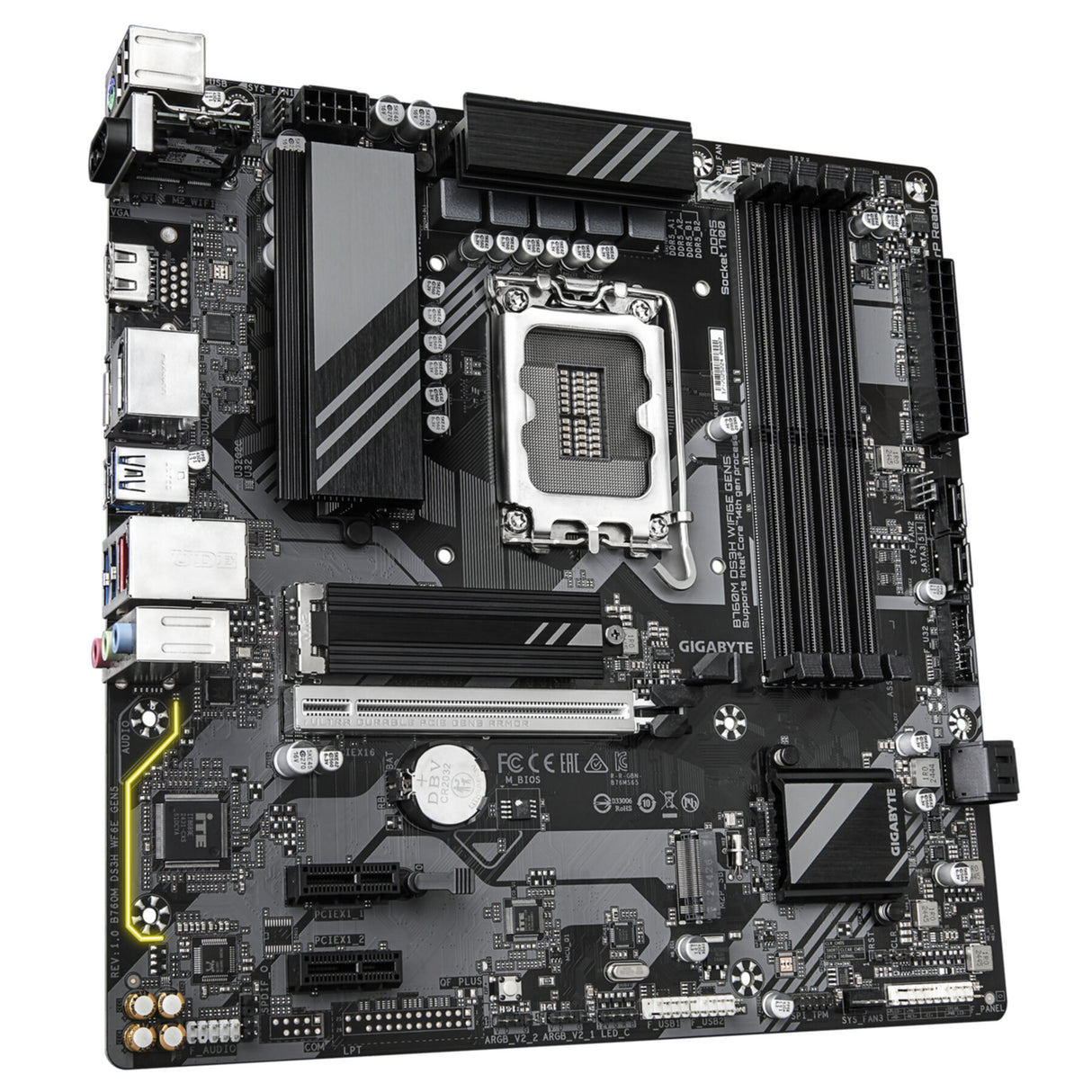 Gigabyte GA-B760M DS3H WF6E GEN5 (1700) (D)