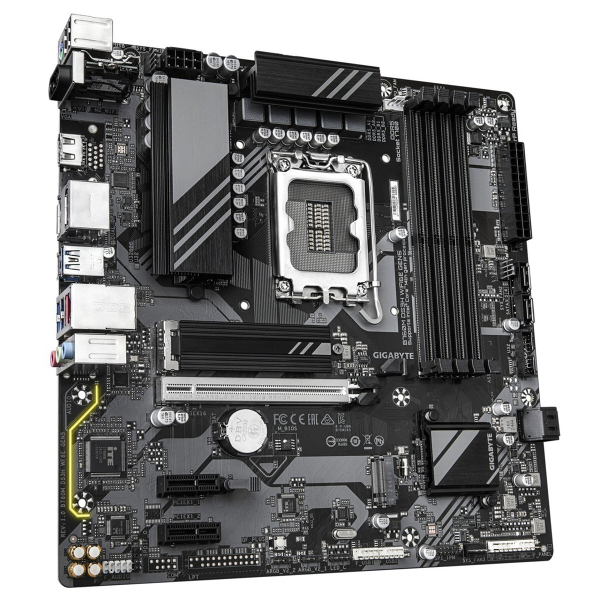 Gigabyte GA-B760M DS3H WF6E GEN5 (1700) (D), Bild 3