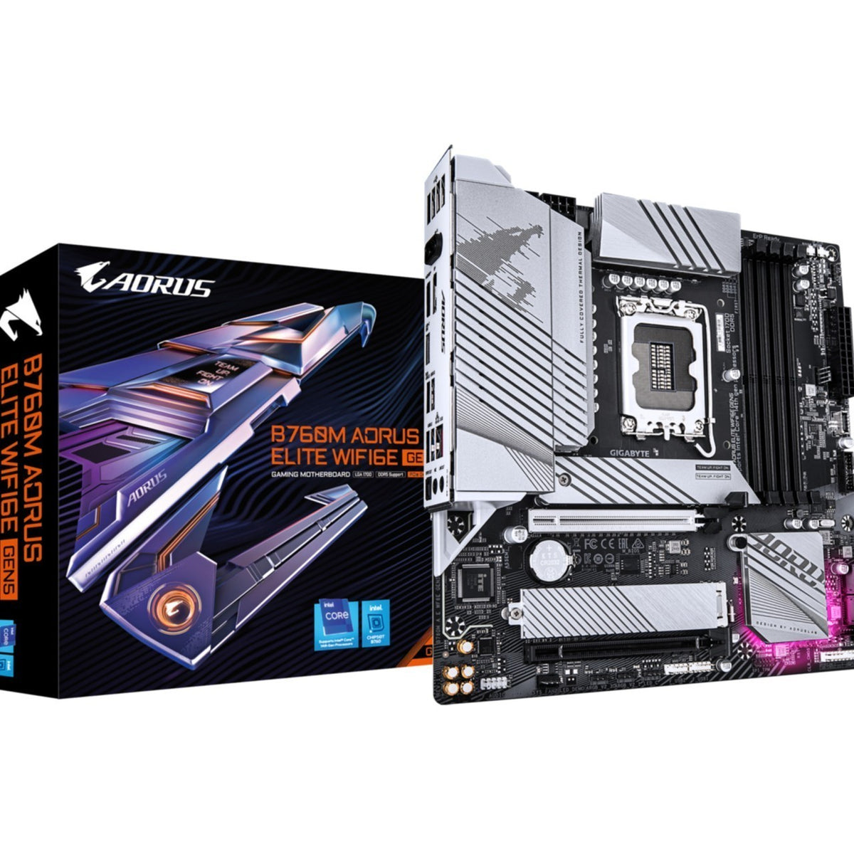 Mainboard Gigabyte GA-B760M A E WF6E GEN5 (1700)