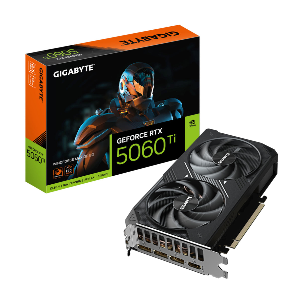 VGA Gigabyte GeForce® RTX 5060 TI 8GB EAGLE MAX OC