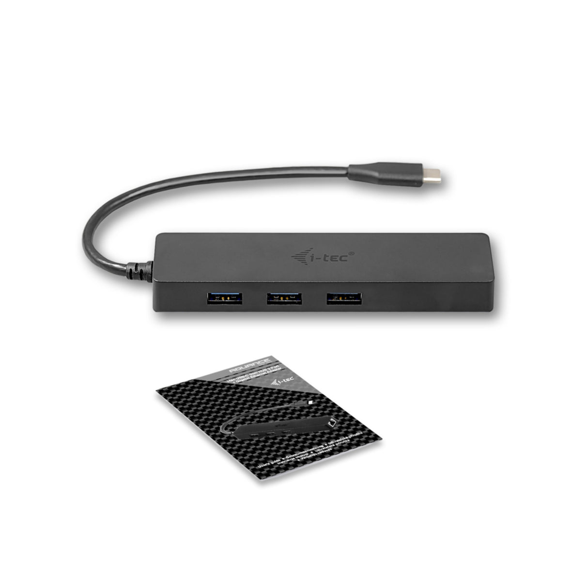 i-tec USB-C Slim HUB 3-Port mit Gigabit Ethernet Adapter