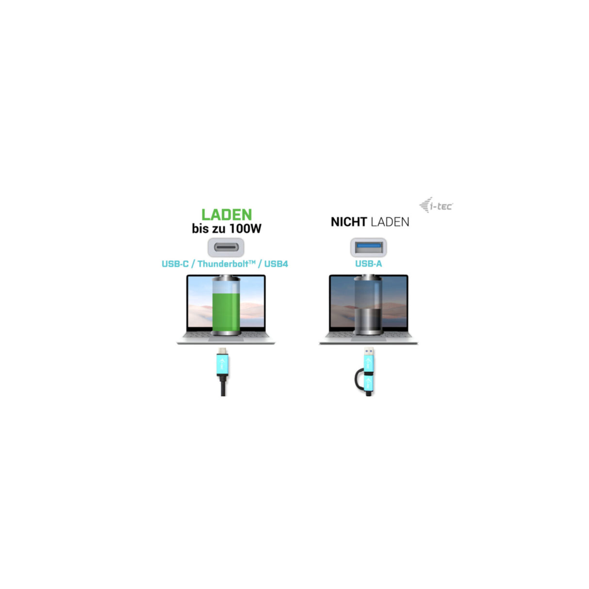 i-tec USB-C Docking Station USB 3.0 Thunderbolt 3 + Thunderbolt 4