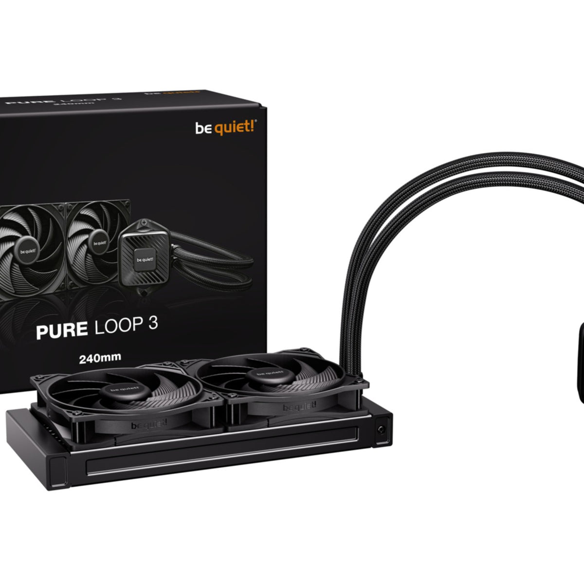 Cooler Be Quiet Pure Loop 3 240mm AiO Wasserkühlung BW027EU, Bild 2