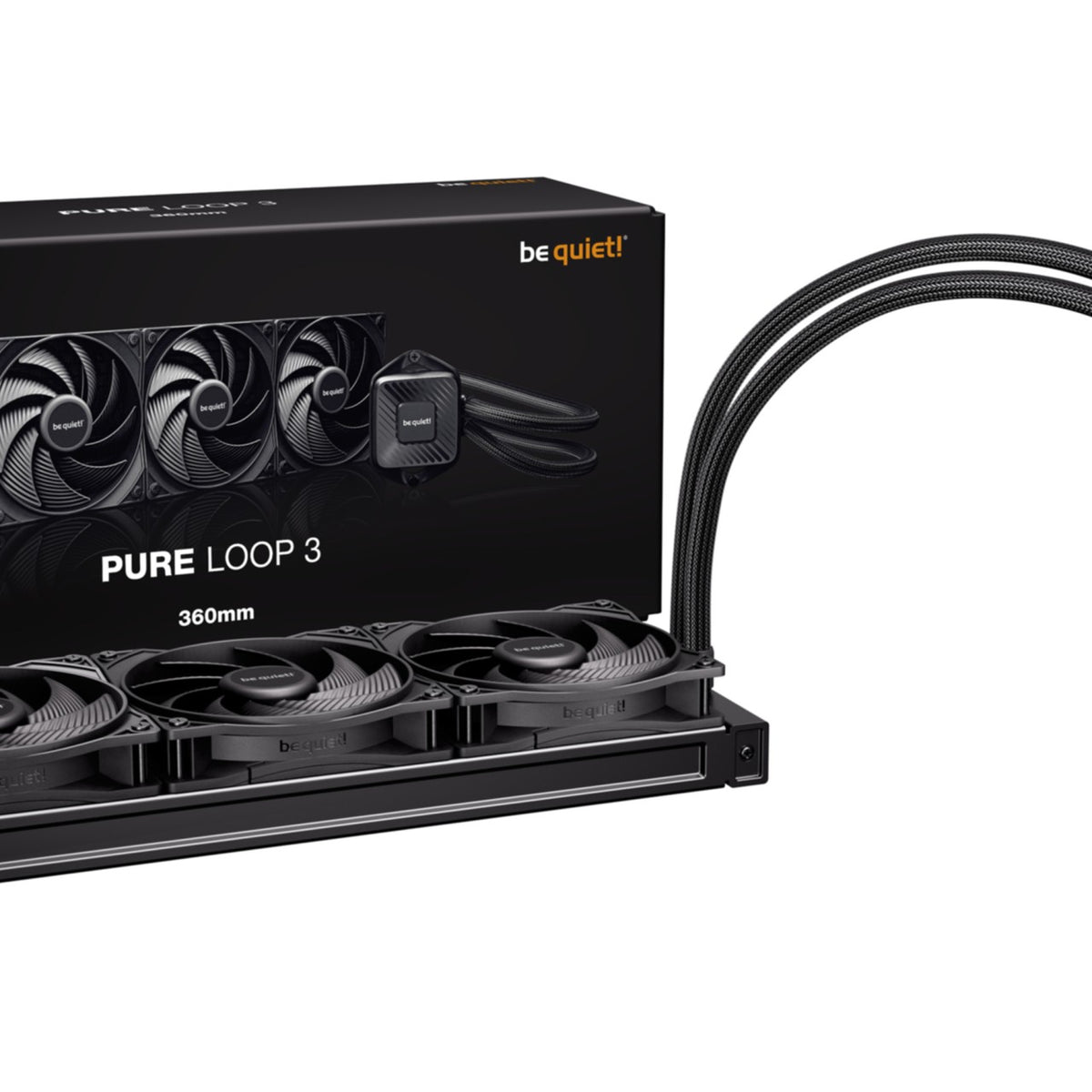 Cooler Be Quiet Pure Loop 3 360mm AiO Wasserkühlung BW029EU, Bild 2