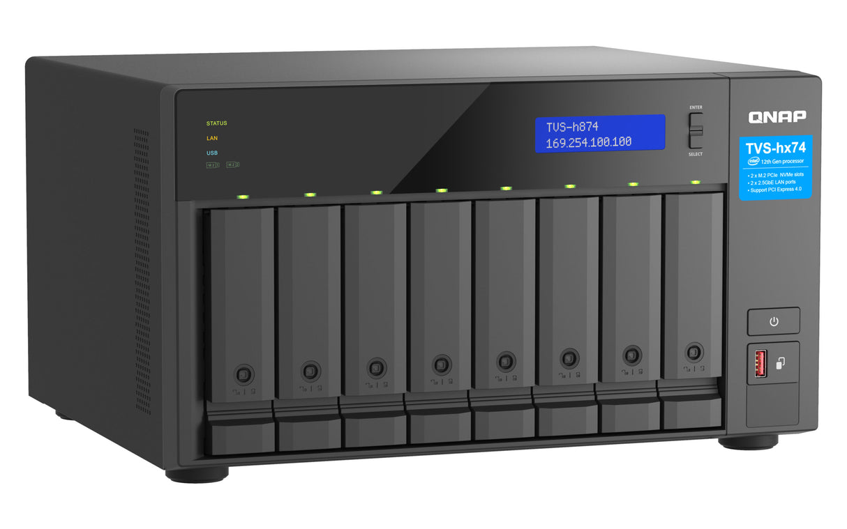 NAS Server QNAP TVS-h874-i5-32G 8-Bay