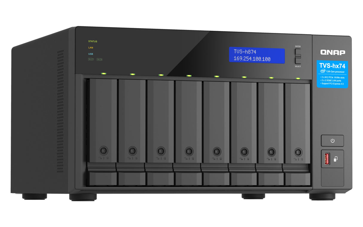 NAS Server QNAP TVS-h874-i5-32G 8-Bay