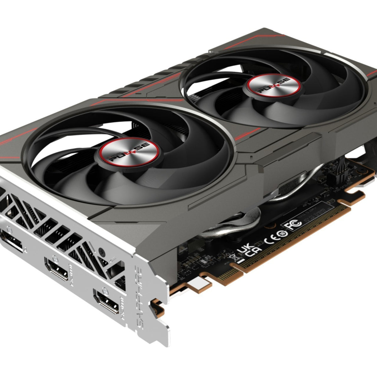VGA SAPPHIRE PULSE Radeon RX 9060 XT 8GB Gaming DUAL (UEFI), Bild 2