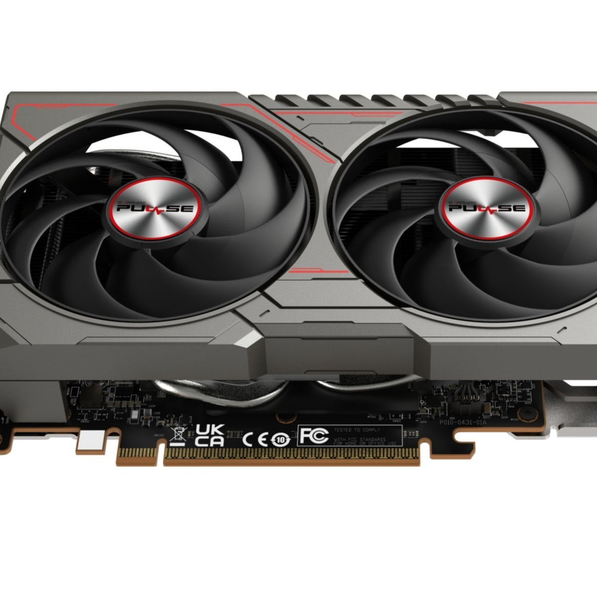 VGA SAPPHIRE PULSE Radeon RX 9060 XT 8GB Gaming DUAL (UEFI), Bild 4