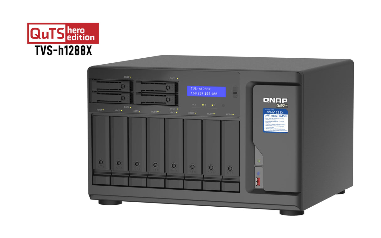 NAS Server QNAP TVS-h1288X-W1250-16G 12-Bay