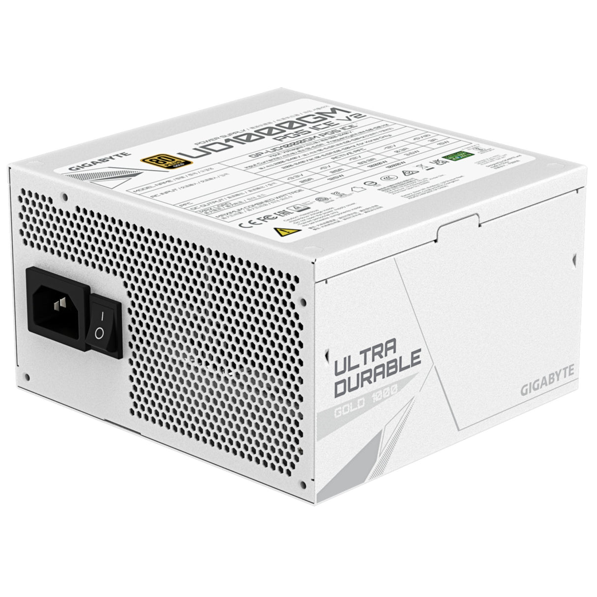 PC- Netzteil Gigabyte GP-UD1000GM PG5 ICE 1000W Gold White