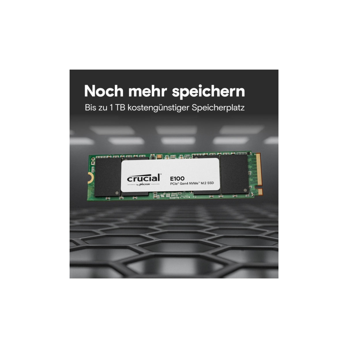 SSD Crucial 2TB E100 CT2000E100SSD8 PCIe M.2 NVME PCIe 4.0 x4