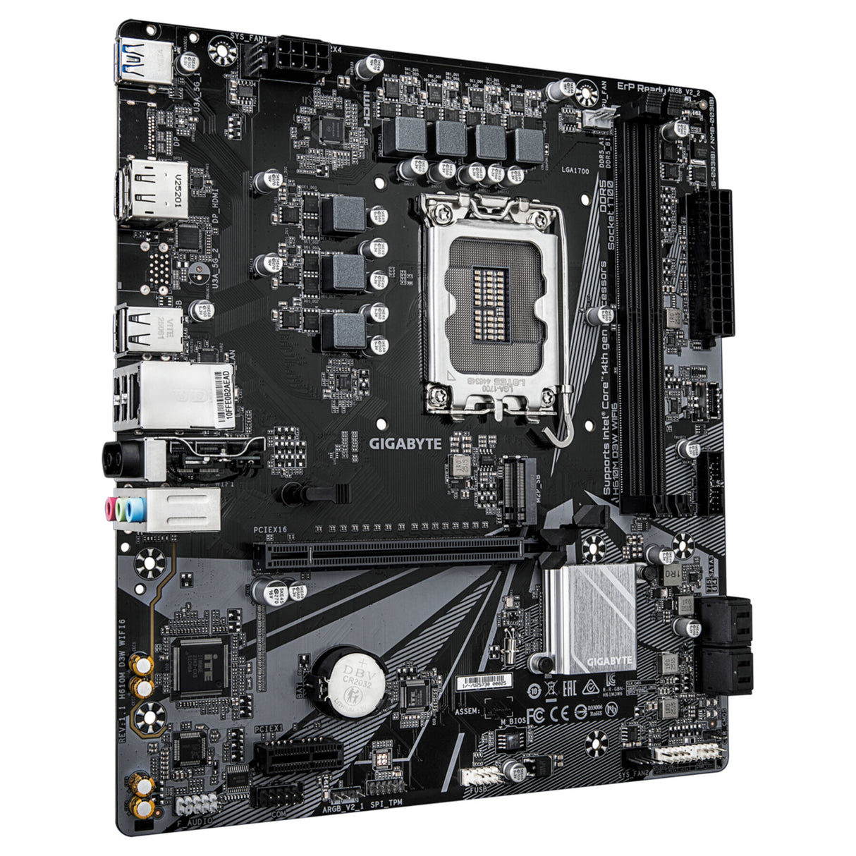 Gigabyte GA-H610M D3W WF6 (1700) (D)