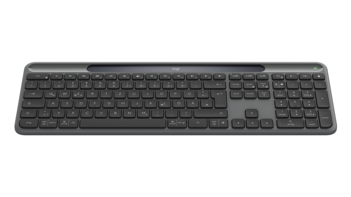 Keyboard Logitech K980 Signature Slim Solar+ Wireless Graphite (DE) (920-013757)