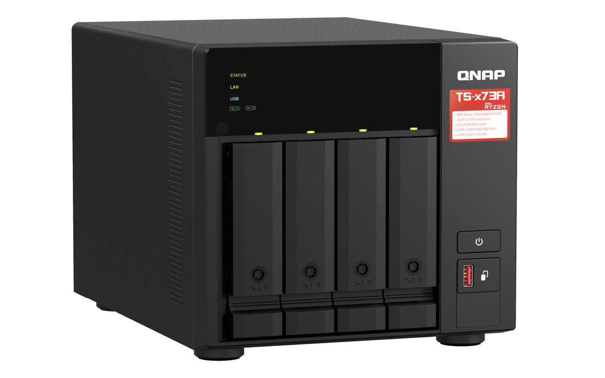 NAS Server QNAP TS-473A-SW5T 4-Bays