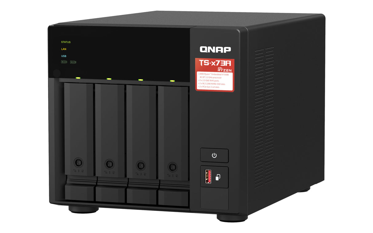 NAS Server QNAP TS-473A-SW5T 4-Bays