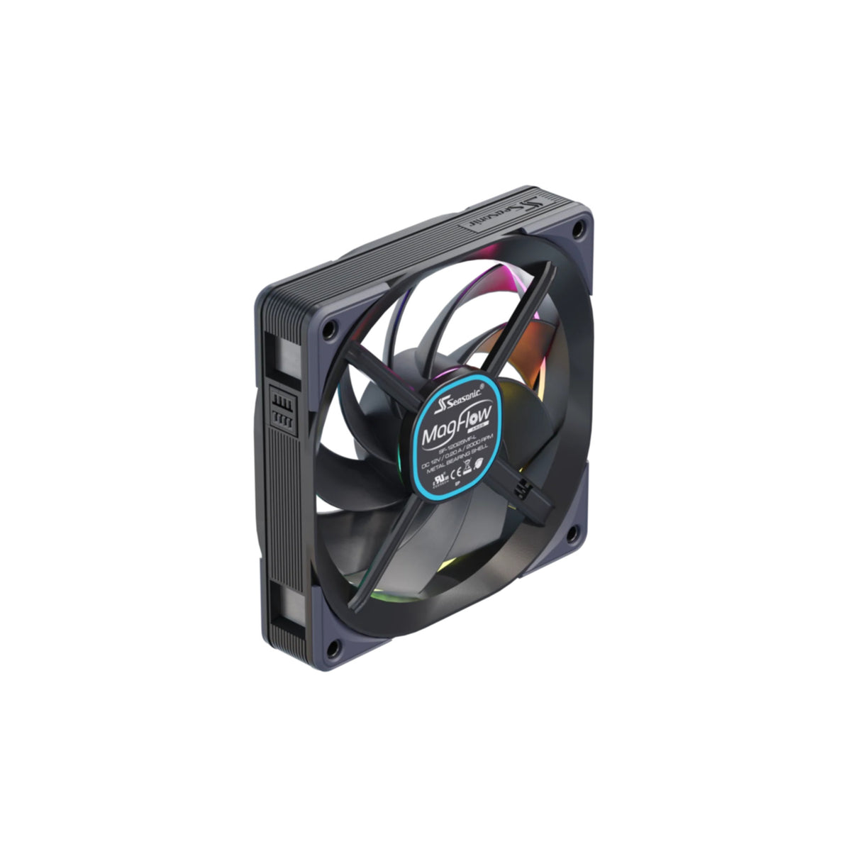 PC-Gehäuselüfter Seasonic MagFlow 1-Fan Kit