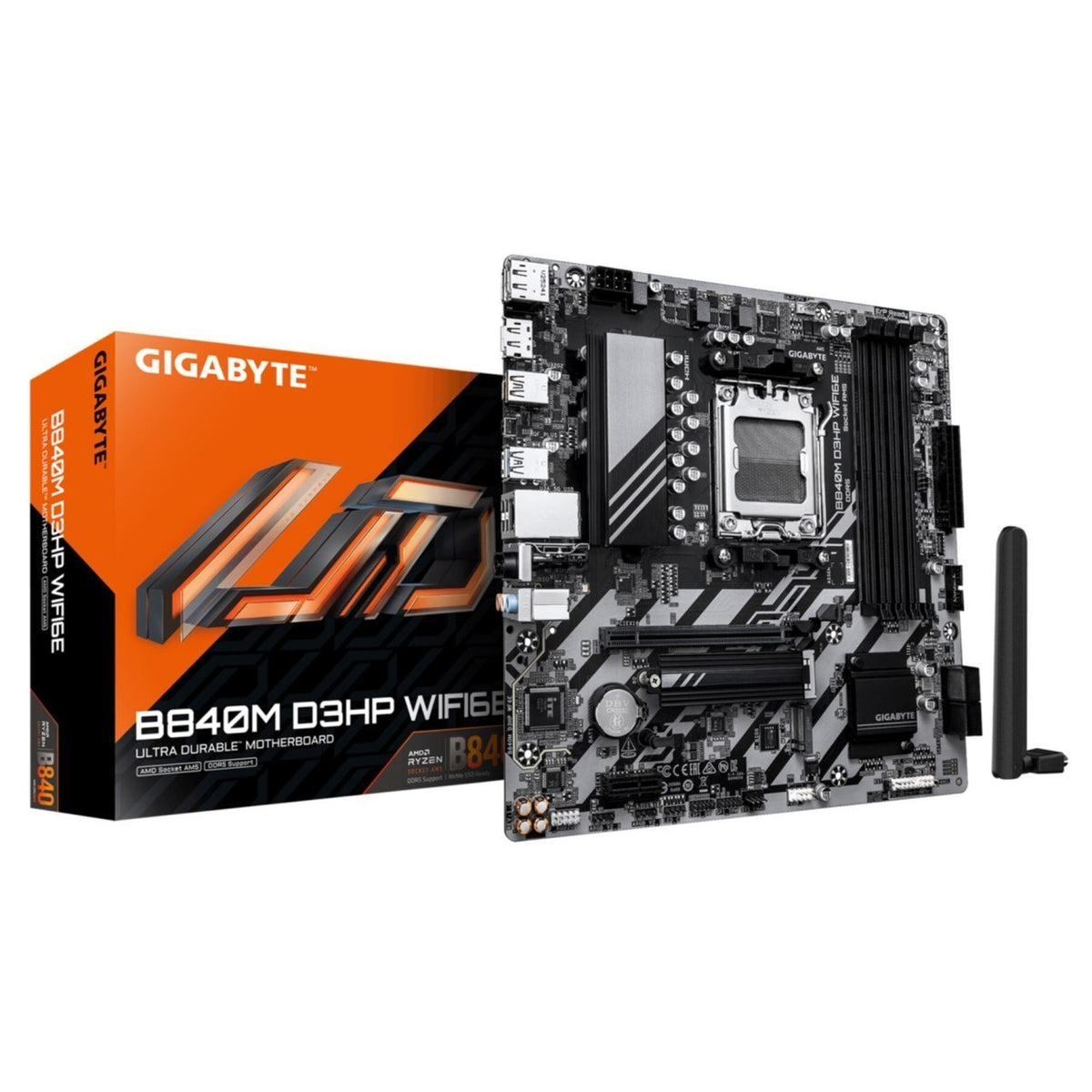 Gigabyte GA-B840M D3HP WF6E (AM5) (D)