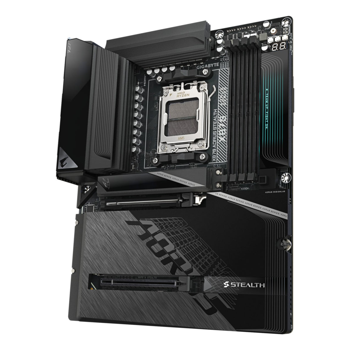 Gigabyte GA-X870 A STEALTH (AM5) (D), Bild 4