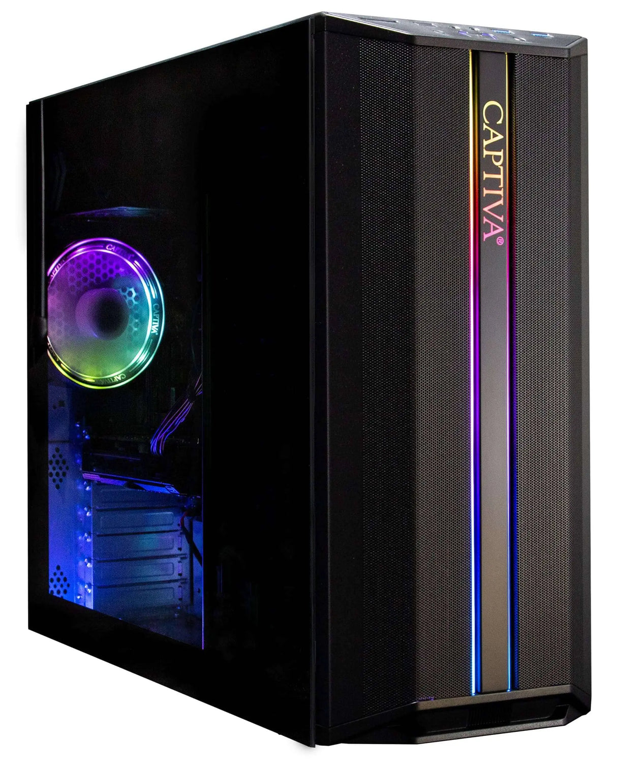 Captiva PC Advanced Gaming R92-737 (Ryzen 5 5500/RTX5060 Ti 8GB GDDR7/SSD 1TB/16GB/WLAN/Windows 11 Home 64-bit) ComputerKönig