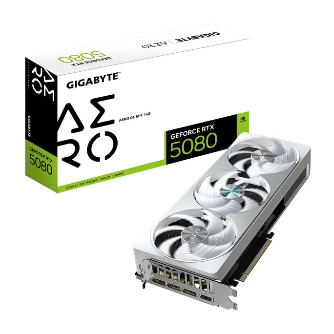 VGA Gigabyte GeForce® RTX 5080 16GB AERO OC SFF