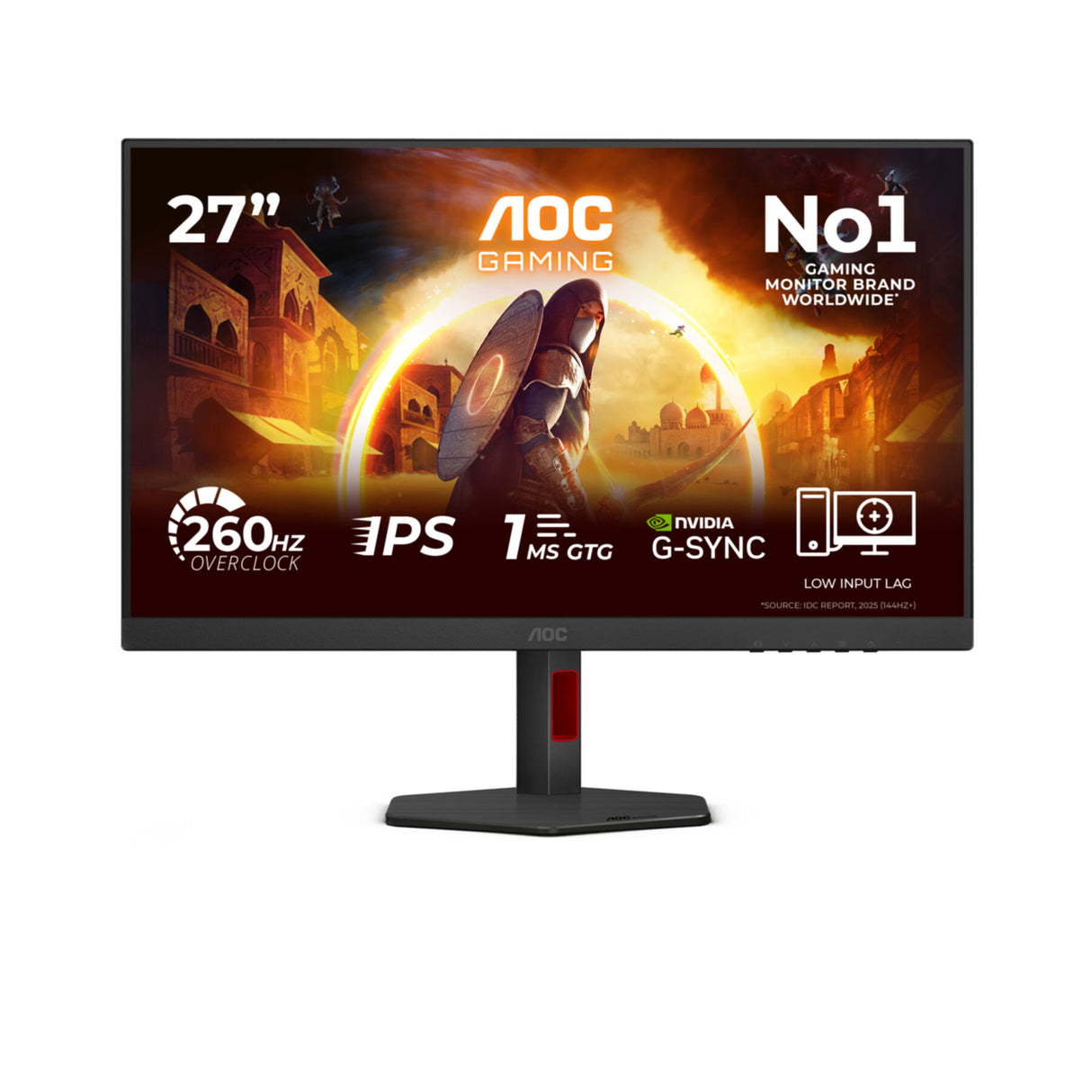 TFT AOC 27G4ZR 68,60cm (27")LED,2xHDMI,DisplayPort,240Hz, 1ms