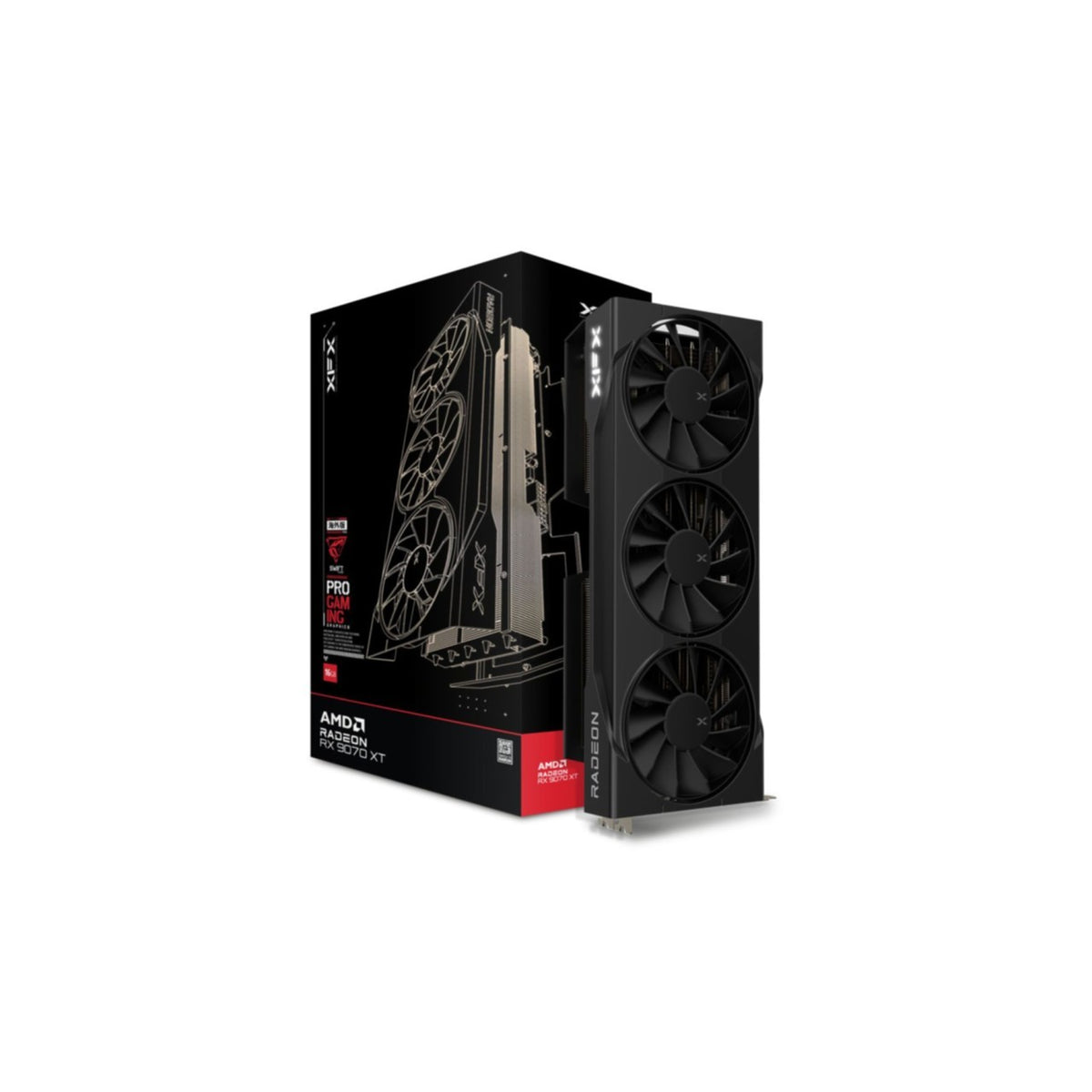 VGA XFX Radeon RX 9070 XT 16GB Swift OC Gaming, Bild 5