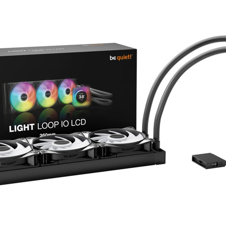 Cooler Be Quiet Light Loop IO LCD 360mm AiO Wasserkühlung black BW032, Bild 2