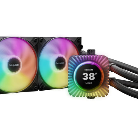 Cooler Be Quiet Light Loop IO LCD 240mm AiO Wasserkühlung black BW034