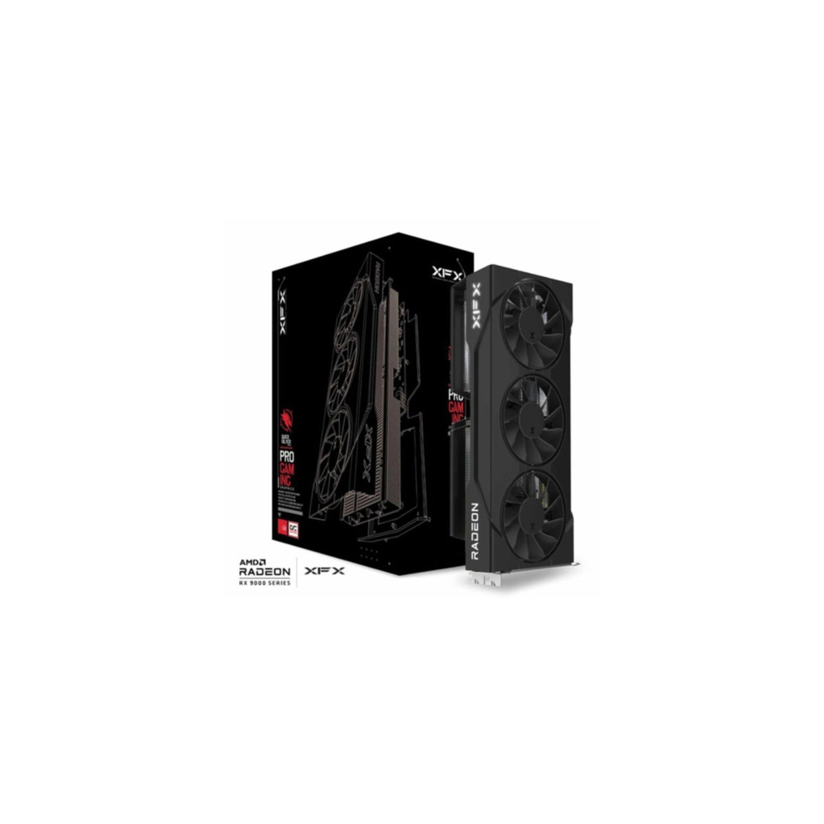 VGA XFX Radeon RX 9060 XT 16GB Swift Triple Fan OC Gaming, Bild 2
