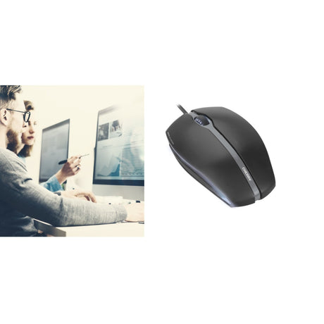 Mouse Cherry Gentix illuminated schwarz (JM-0300), Bild 5