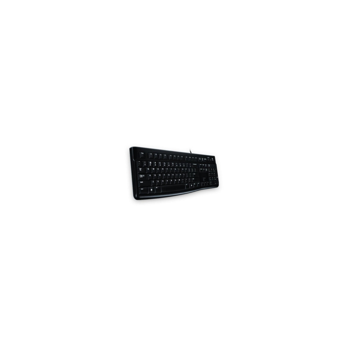 Keyboard Logitech OEM K120 wired black (DE) (920-002516)