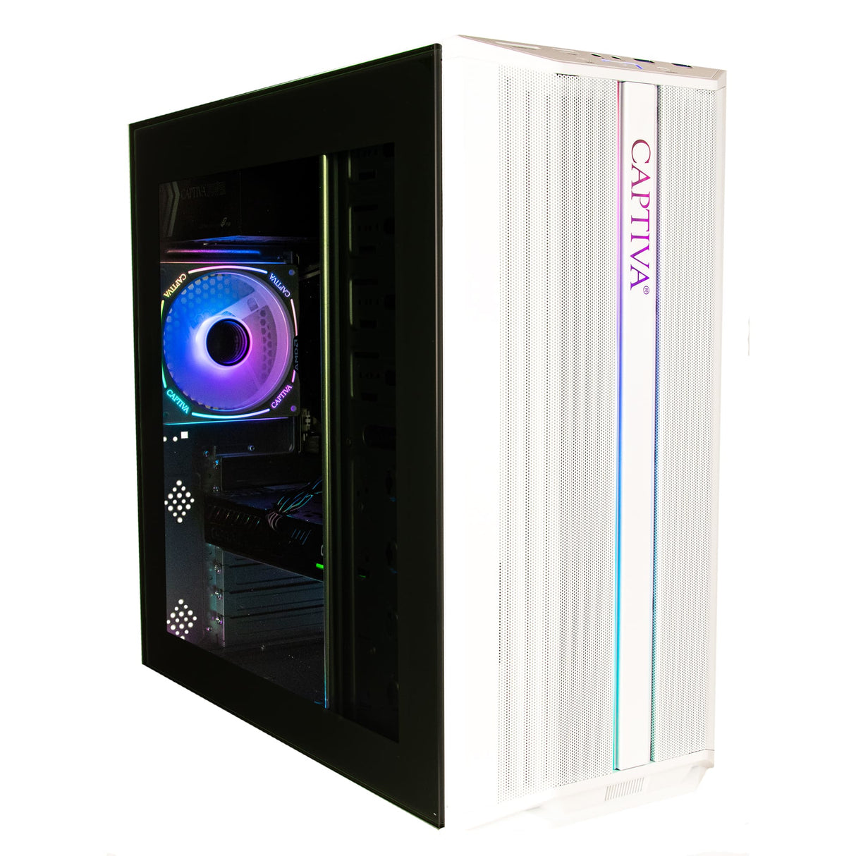 Captiva PC Highend Gaming R99-988 (Ryzen 5 8400F/RTX5070 12GB GDDR7/SSD 2TB/32GB/WLAN/w/o OS)