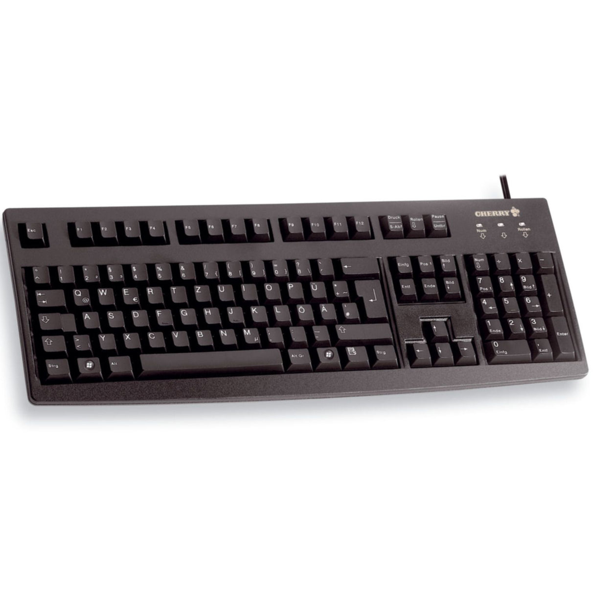 Keyboard Cherry Classic Line G83-6105 wired black (DE) (G83-6105LUNDE-2)