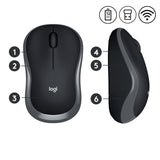 Mouse Logitech M185 Wireless grey (910-002238)