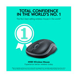 Mouse Logitech M185 Wireless grey (910-002238)