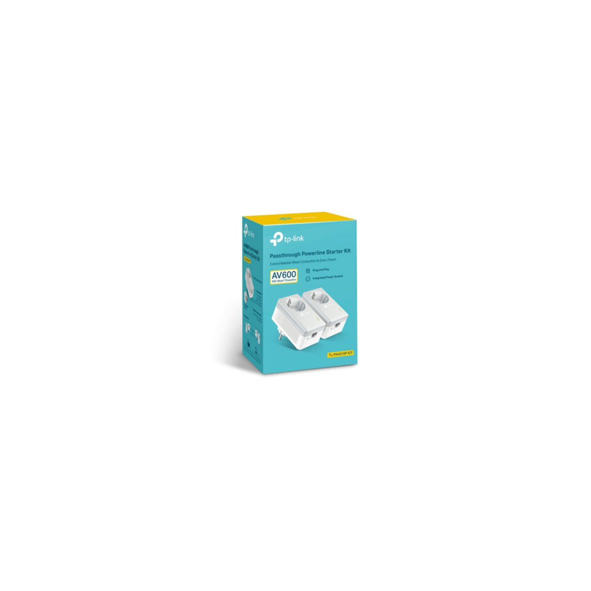 TP-Link Powerline Nano Ethernet Adapter 500Mbps TL-PA4010PKIT